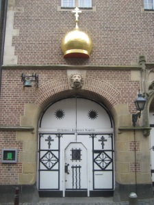Kevelaerer Kapelle Hl. Johannes der Theologe, Eingang Amsterdamer Straße